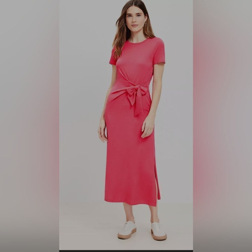 NWT LOFT SIDE MIDI DRESS SIZE M